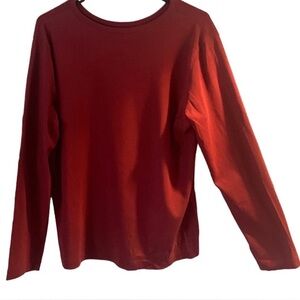 Pre Owned Women’s Preswick & Moore Long Sleeve Shirt Top Sz XL Casual Comfort